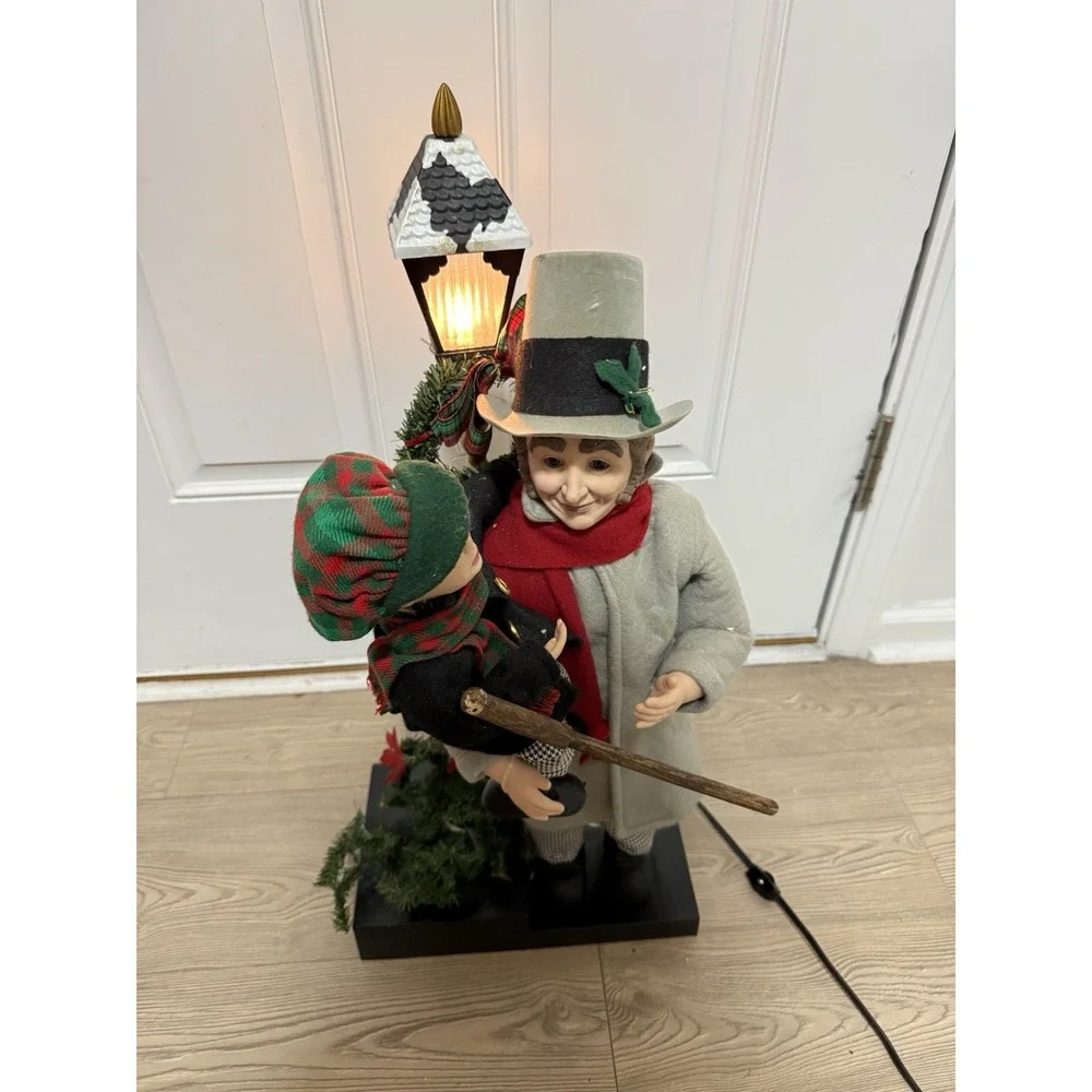 Vtg. Holiday‎ Creations Tiny Tim & Scrooge 36